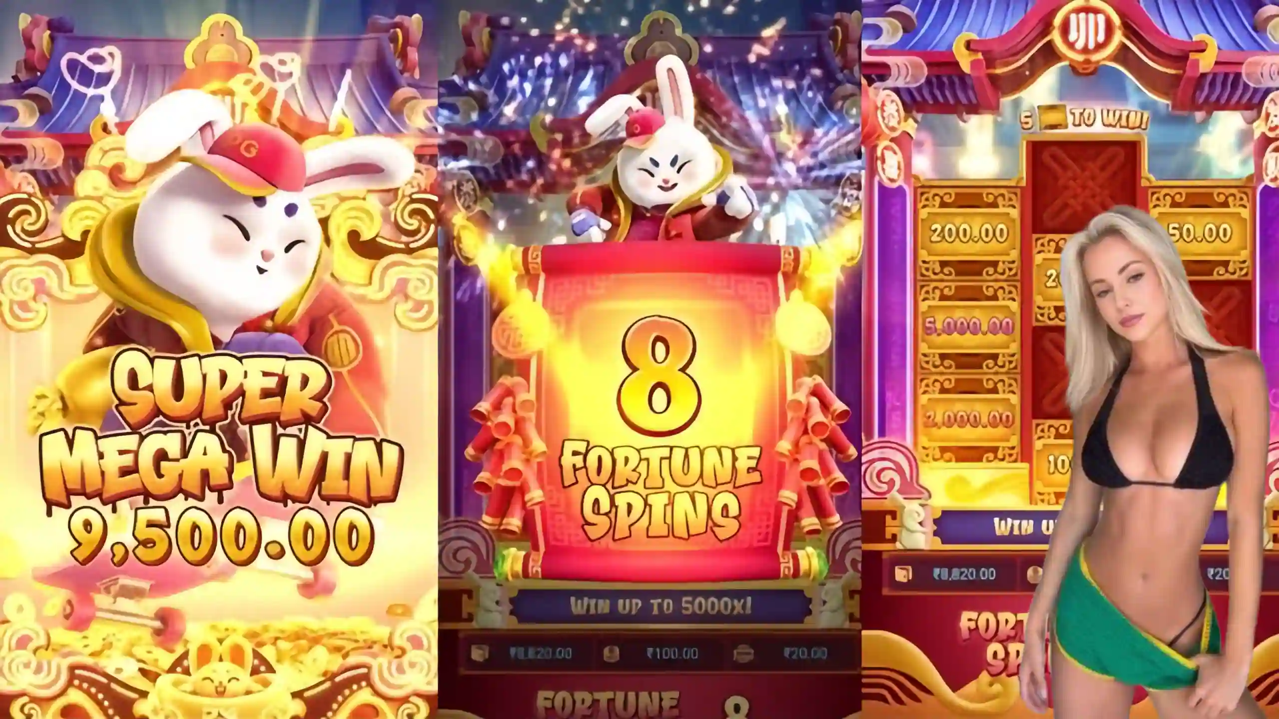 Wild Expansivo Fortune Rabbit 300jogo - Coelho Dourado que Expande